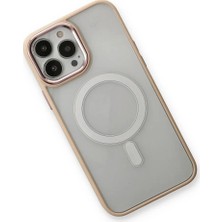 TeknoKapsül Newface Iphone 13 Pro Kılıf Room Magneticsafe Silikon - Pudra