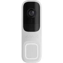 Ajax, Doorbell, Kablosuz, Kameralı, Kapı Zili  Beyaz