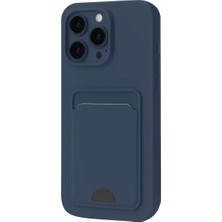 TeknoKapsül Newface Apple Iphone 16 Plus Kılıf Kelvin Kartvizitli Silikon - Lacivert