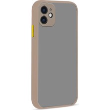 TeknoKapsül Apple iPhone 12 Kılıf Montreal Silikon Kapak - Pembe