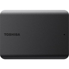 Toshiba Toshıba HDTB520EK3AA, Canvio Basics, 2tb, 2.5" USB 3.2, Taşınabilir, Harici Hdd, (Black)
