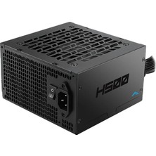 Sama H500, 500W, Black, 80 Plus, Aktif Pfc, Siyah, Gamıng, Atx, Power Supply (Psu)