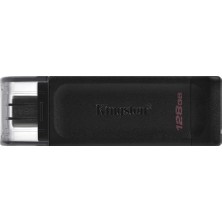Kingston DT70 128GB Usb-C 3.2 Gen 1 Type-C Flash Bellek