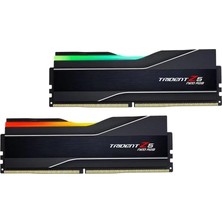 GSkill Gskıll 32GB (2x 16GB) Ddr5 6400MHZ CL32 Rgb Dual Kıt Pc Ram / Trıdent Z5 Neo F5-6400J3239G16GX2-TZ5NR
