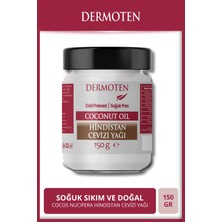 Dermoten Hindistan Cevizi Yağı 150 gr Soğuk Pres Özellikli Bitkisel Yağ