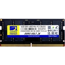 Twinmos TMD516GB4800S40, 16GB, Ddr5, 4800MHZ,  CL40, 1.1V Notebook Ram
