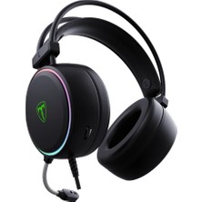 T-Dagger T-RGH304 Sona, 7.1 Surround Sound, Renkli Aydınlatma, 2.10MT USB Kablolu, Mikrofonlu, Gaming Kulaklık