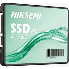 Hiksemi Hıksemı Hs-Ssd-Wave(S) 256G, 530-400MB/S, 2.5", Sata3, 3D Nand, SSD
