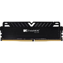 Twinmos TMD48GB3200D16BKX7P, 8gb, Ddr4, 3200MHZ, 1.2V, Tornadox7 Pro, CL16, Desktop Ram (Soğutuculu)