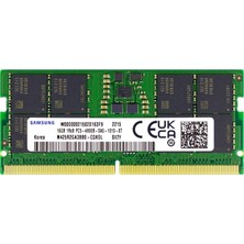 Samsung SAMSO4800/16, 16GB, Ddr5, 4800MHZ,  CL46, 1.1V Notebook Ram (M425R2GA3BB0--CQKOL)