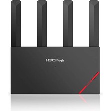 H3C Magic NX30, Dual Band, Wifi 6, 3000MBPS, 4port Gigabit, 4AD Anten, Masaüstü, Router, Access Point