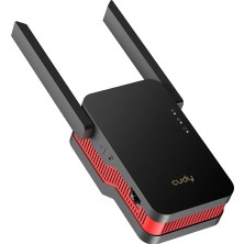 Cudy RE3000 Wıfı6 AX3000 Çift Bant  Menzil Genişletici Router Priz Tip