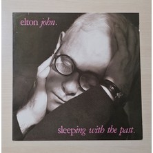 MCA Records Elton John - Sleeping With The Past - 1989 - Dönem Baskı Plak - Longplay - Lp