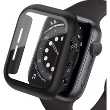 Zenviaa Apple Watch Ultra 49MM Camlı Kasa Ekran Koruyucu - Siyah ZNV2412