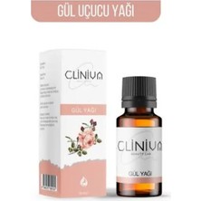 Cliniva Gül Yağı 20 ml Aromaterapi İçin Doğal Bitkisel Yağ Hassas Ciltler İçin Uygun