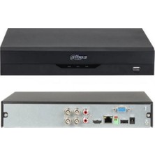 Dahua XVR5104HS-5M-I3, 4kanal, 5mpix, H265+, 1 HDD Desteği, 5in1 Dvr Cihazı