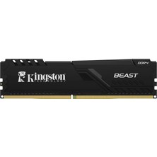Kingston Kıngston Beast, KF432C16BB/16TR, 16GB, 3200MHZ,   Ddr4, CL16, Desktop Gaming Ram (Soğutuculu)