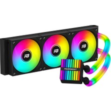 Powerboost 360MM Legend 360B PB-LCS-YS360-B Argb AM5-1851P Sıvı Soğutmalı Işlemci Fanı
