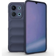 Cepustik Telefon Aksesuarları Redmi 15C 4g Kılıf Esnek Tpu Oyuklu Arka Yüzey Tasarımlı Etnik Silikon Kılıf