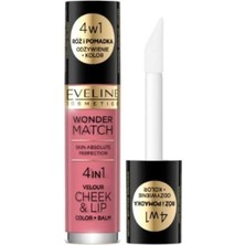Eveline Cosmetics Eveline Wonder Match 4ın1 Cheek&lıp N04 4,5ml
