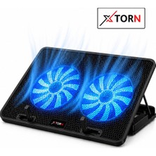 Torn Laptop Soğutucu Çift Fanlı Ayarlanabilir Dizüstü Bilgisayar Soğutma Fanı