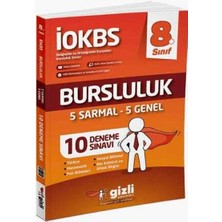 8. Sınıf Iokbs Bursluluk 10 Deneme Sınavı Gizli Yayınları