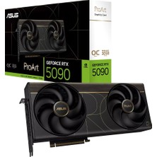 Asus PROART-RTX5090-O32G, 32GB, 512BIT, Gddr7, 1xhdmı, 2xdp, 1xtype-C, Gamıng Ekran Kartı