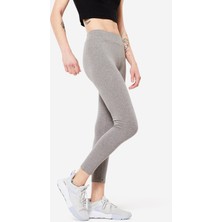Decathlon Domyos Kadın Spor Taytı - 7/8 Kesim - Gri