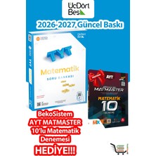 ÜçDörtBeş Yayınları Tyt Matematik Soru Bankası Ayt Matematik 10'lu Deneme Hediye!