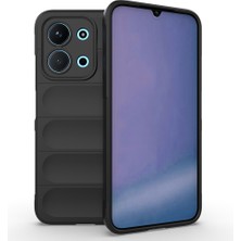 Cepustik Telefon Aksesuarları Redmi 15C 4g Kılıf Esnek Tpu Oyuklu Arka Yüzey Tasarımlı Etnik Silikon Kılıf