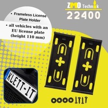 Zmo Technik Çerçevesiz Plakalık