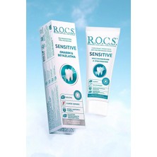 R.O.C.S. Rocs Sensitive Hassas Dişler Için Beyazlatırıcı Diş Macunu 75 ml