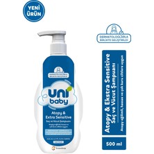 Uni Baby Atopy & Extra Sensitive Atopik Ciltlere Özel Saç ve Vücut Şampuanı  500 ml