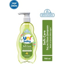Uni Baby Soft Care Organik Zeytinyağlı Saç ve Vücut Şampuanı 700 ml