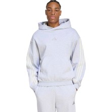Adidas M Ak 3s Oh Hd Gri Erkek Sweatshirt KW2409
