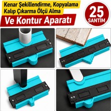 Pratikmen Kenar Şekillendirme, Kalıp Çıkarma ve  Kontur Aparatı (25 Cm)