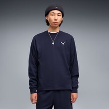 Puma Ess Elevated Relaxed Materia Lacivert Sweatshirts 694308 06