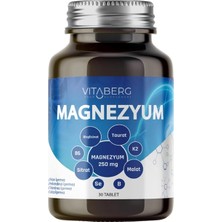 Vitaberg Magnezyum 250 Mg Complex B6 30 Tablet