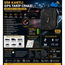 Urfakent Sim Kartlı Gps Takip Cihazı – 4g | 10.000 Mah | Canlı Konum | Ses Özelliği