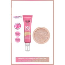 Pure Beauty Bb Cream SPF50 Ivory 30 ml + Revolutıon Reloaded Just My Type Aydınlatıcı