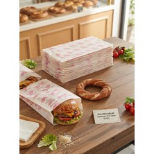 Orbak Kağıt Premium Servis Kesesi 250’LI | Hamburger, Simit ve Fast Food Paket Servis Ambalajı