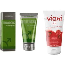 Viaxi Proloongıng Krem 56 Ml+Viaxi Çilek Aromalı Kayganlaştırcı