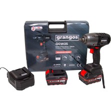 Üreticiniz Zmrt Grangos GCW25-F2 20V 5 Ah Çift Akülü Somun Sıkma 481348