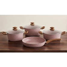Belirtilmemiş 7 Parça Granit Seti