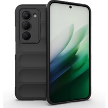 Cepustik Telefon Aksesuarları Redmi 15 Kılıf Esnek Tpu Oyuklu Arka Yüzey Tasarımlı Etnik Silikon Kılıf