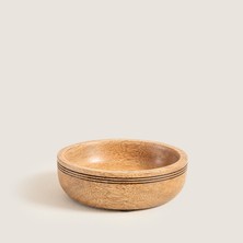 Chakra Raye Ahşap Sunum Kasesi 13x13x3.5cm Natural