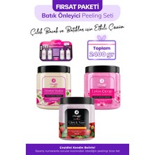 Smoothly Peeling Fırsat Seti 800GR x 3 Adet Batık Için Peeling + Tüy Karınca Yumurtası Yağı