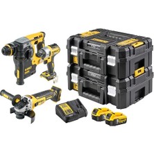 Üreticiniz Zmrt Dewalt DCK305P2T 18V Xr 5.0 Ah Li-Ion Kömürsüz Kombinasyon 3 Parça Kit 481348