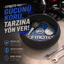 Motogift Cf Moto Logolu Motosiklet Masaüstü Anahtarlık Kasesi