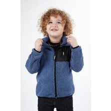 Dublino Kids Erkek Çocuk Welsoft Tek Üst Peluş Sweatshirt Hırka Ceket